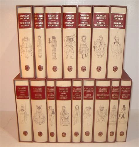 Charles Dickens Volumes Autograph Edition Folio Society