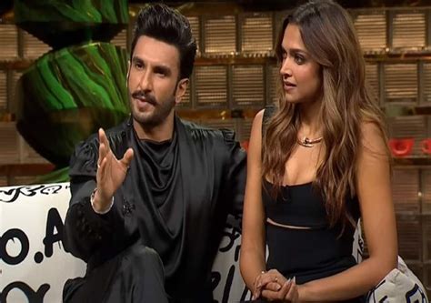 Koffee With Karan This Is How Ranveer Singh Helped Deepika Padukone