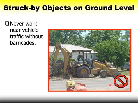 Ppt Big Four Construction Hazards Struck By Hazards Powerpoint