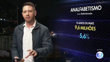 Jornal Da Globo Analfabetismo Recua Em 2022 Mas Segue Em Alto