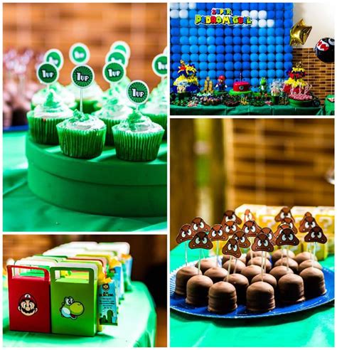 Karas Party Ideas Super Mario Bros 1st Birthday Party Karas Party Ideas