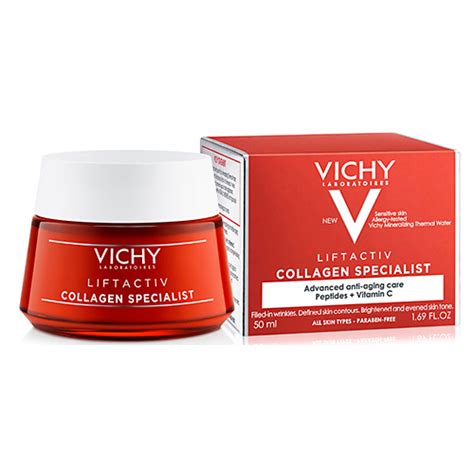 Crema Hidratante Facial Iluminador Peptide C VICHY 50 Ml Almacenes JR