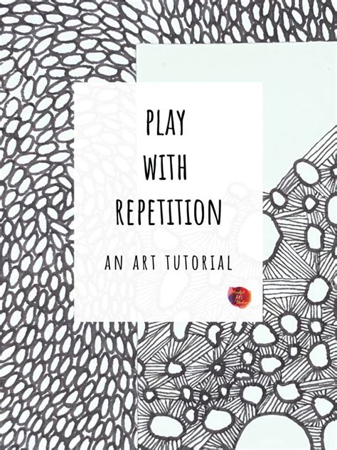 Play With Repetition: An Art Tutorial | Mindful Art Studio®