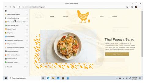 Vertical Tabs Arrive In Microsoft Edge Pc World New Zealand Hot Sex Picture