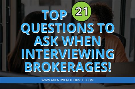 21 Questions New Agents Should Ask When Interviewing Brokerages