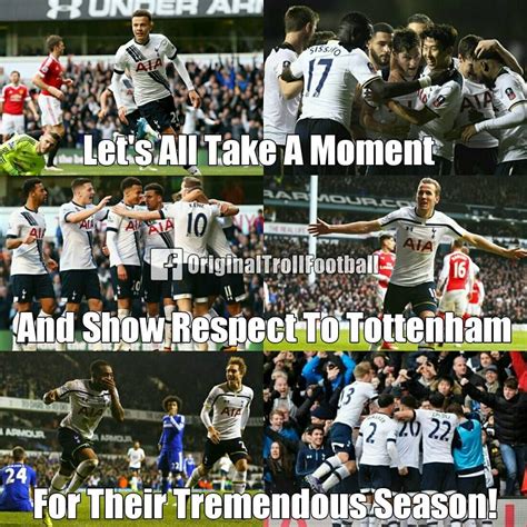 What A Season For Tottenham ” Football Jokes Tottenham Football