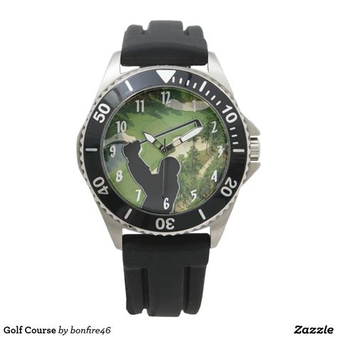 Golf Course Watch Wristwatch Men Wrist Accessories Watches