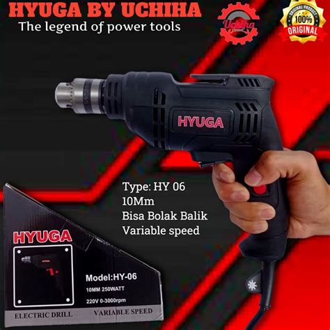 Jual Mesin Bor Listrik Mm Hyuga Type Hy Japan Technology Shopee