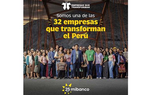 Mibanco es reconocida por segundo año consecutivo como Empresa que