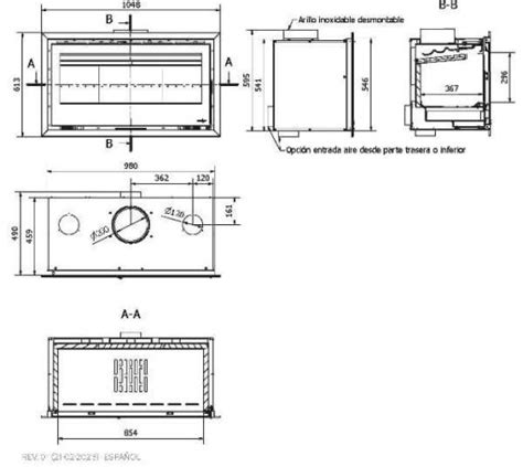 Insertable Le A Teide Ferlux Chimeneas Impormade