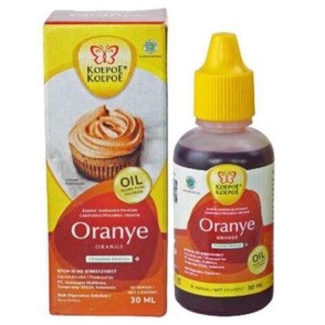 Jual Pewarna Makanan Koepoe Koepoe Oil Based Food Coloring Minyak 30ml