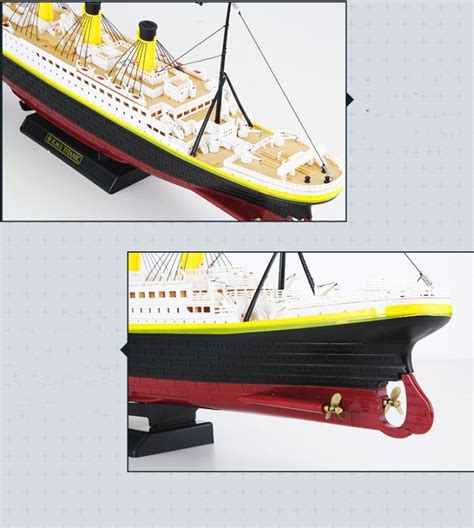 Rc Remote Control G Rtr Titanic Boat Yacht With Lights