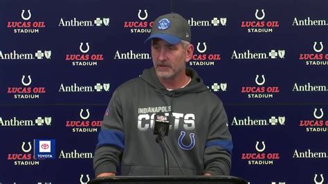 Frank Reich Postgame Press Conference Colts Vs Panthers