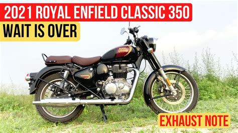 2021 Royal Enfield Classic 350 - Exhaust Note Explained In Video