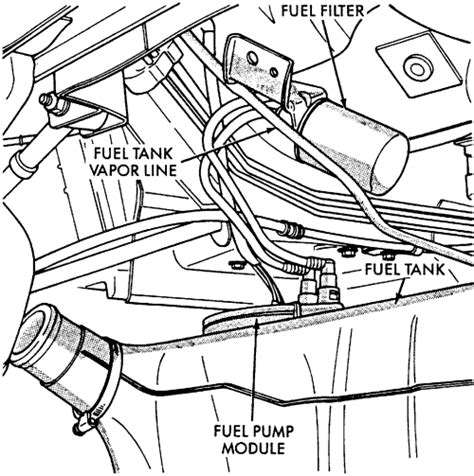 2000 Gmc Jimmy Fuel Filter Location