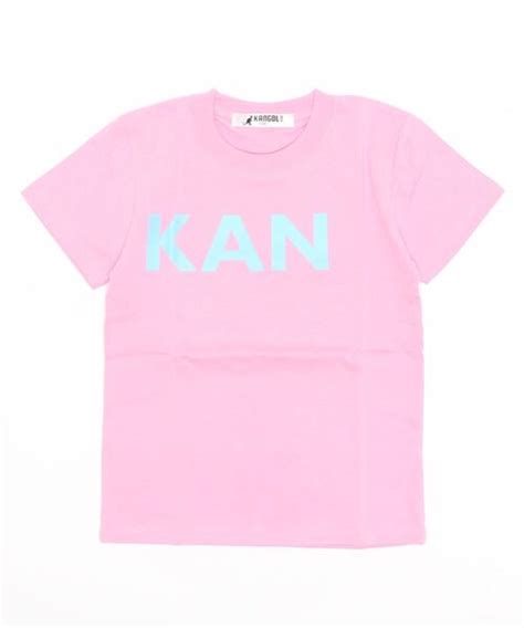 KANGOLカンゴールのKANGOL KIDS カンゴールキッズ BIG KANGOL LOGO TEE ビッグロゴバックプリントT