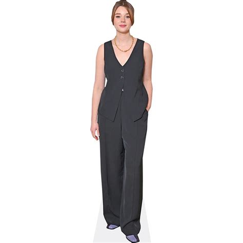 Claudia Jessie Black Outfit Cardboard Cutout