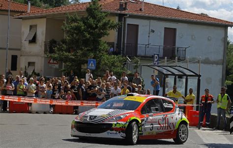 Marco Gianesini E Marco Bergonzi I Vincitori Del Rally Di Reggello E