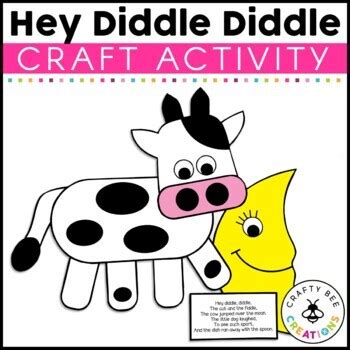 Hey Diddle Diddle Craft by Crafty Bee Creations | TpT