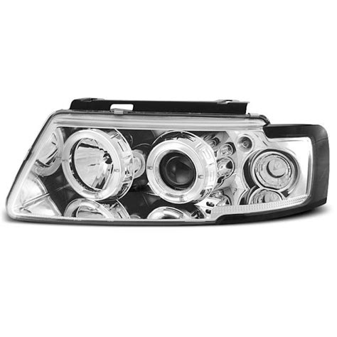 Phares Angel Eyes Chrome pour VW à 308 29 Chez CAROU TUNING CONCEPT