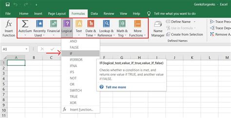 Microsoft Excel Functions And Features