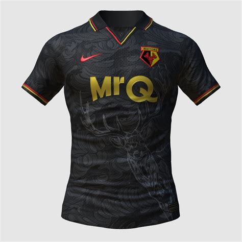 Watford Third Kit Nike Concept FIFA 23 Kit Creator Showcase