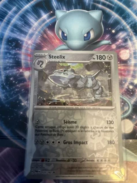 CARTE POKÉMON REVERSE Steelix 125 182 Ev4 Faille Paradoxe FR NEUF EUR 1