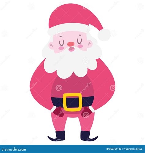 Santa Claus Cartoon Stock Vector Illustration Of Vector 262761188