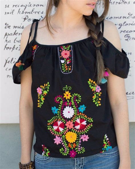 Venta Blusas Tipicas Mexicanas Bordadas En Stock