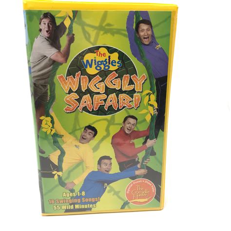 2002 THE WIGGLES Wiggly Safari With Steve Irwin Kids Video VHS - Etsy