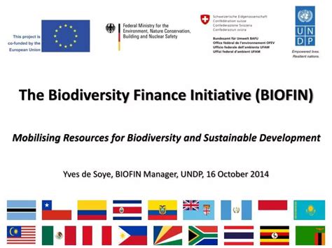 Ppt The Biodiversity Finance Initiative Biofin Powerpoint