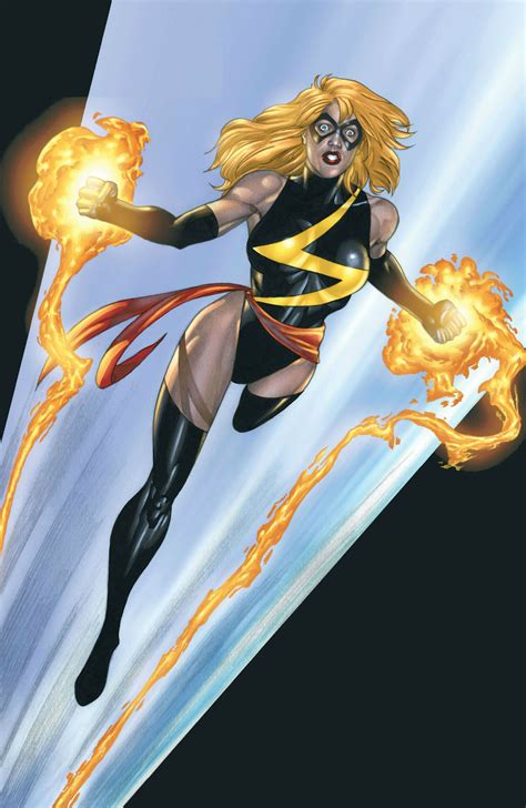 Warbird Carol Danvers By Tom Derenick Animações Marvel Marvel