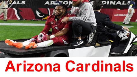 Cardinals Qb Kyler Murray Carted Off Field Vs Patriots With Knee Injury