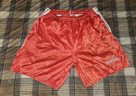 Adidas Shiny Glanz Nylon Soccer Shorts D9 Xl Vintage Retro Satin Ebay