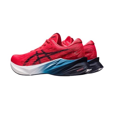 Asics Novablast Rouge Bleu Ss I Chaussures Offre Au Meilleur Prix