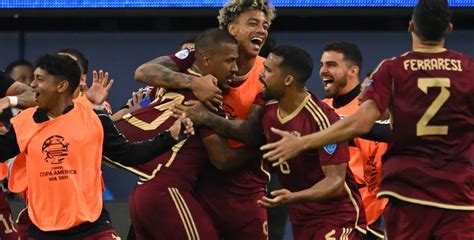 La Vinotinto Gana Y Clasifica A Los Cuartos De Final De La Copa Am Rica