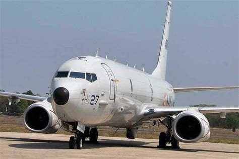 Indian Navy Gets Th P I Maritime Patrol Aircraft From Boeing Meri