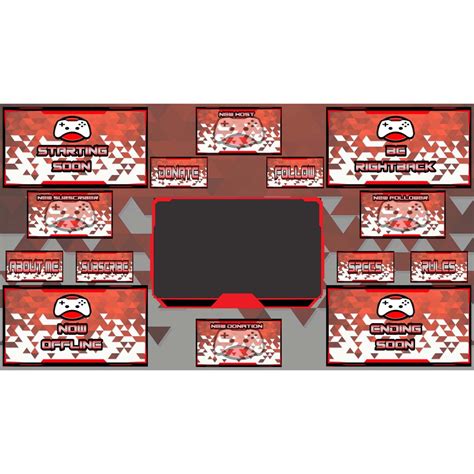 Twitch Overlays, Anime Overlay Package, Twitch Alerts, Stream Overlay ...