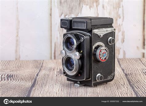 Camera Vintage Old School Retro Gear Photography — Stock Photo ...