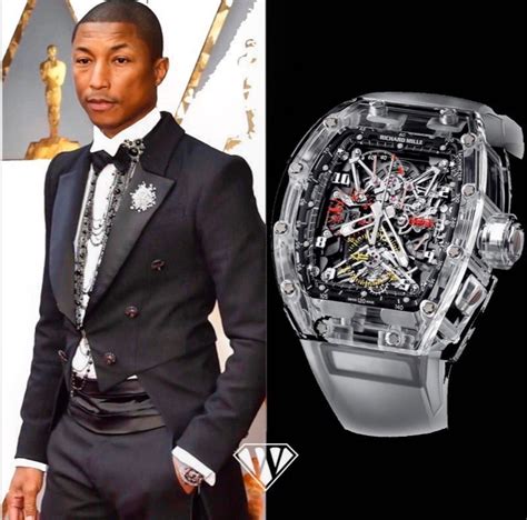 Pharell Williams - Richard Mille Sapphire Watch - Superwatchman.c