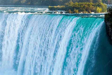 Background Pemandangan Memesona Niagara Falls Ontario Canada River Park