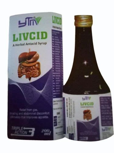 YTM Livcid Syrup Pack Size 200 Ml At Rs 200 Bottle In Banda ID