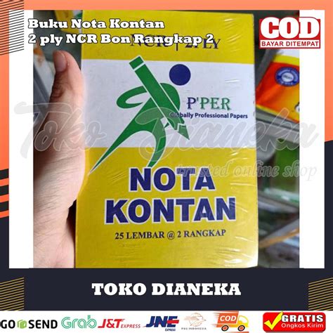 Jual Buku Nota Kontan Ply Ncr Bon Rangkap Shopee Indonesia