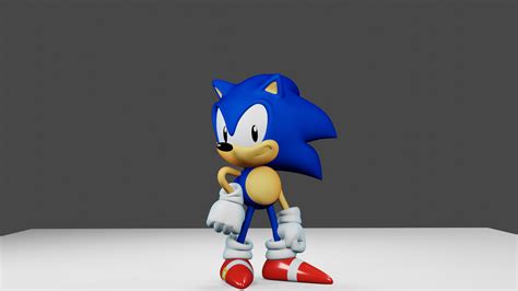 Sonic Posing By Deeeeees Fur Affinity Dot Net