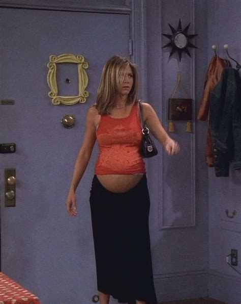 Jennifer Aniston Pregnant On The Tv Show Friends Rpregcelebs