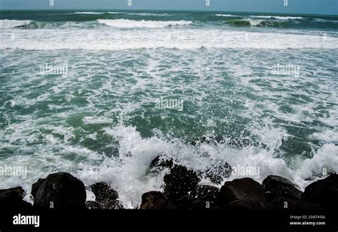 Sea beach of dwarkadhish temple of dwarka Gujarat India Stock Photo - Alamy