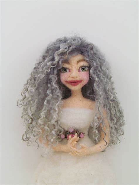 Gray Hair Doll Hair Witch Hair Fairy Hair Fantasy Hair Etsy Fairy