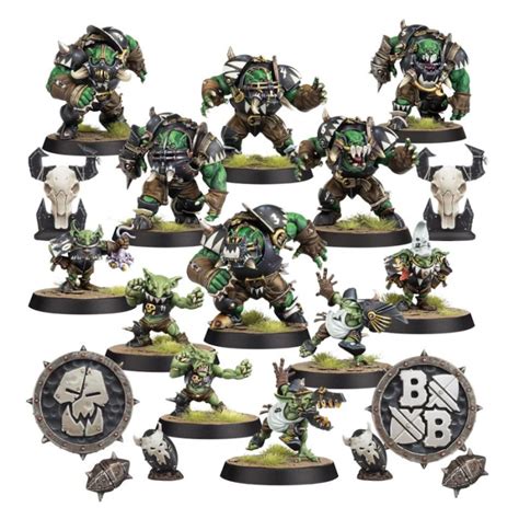 Black Orc The Thunder Valley Greenskins Blood Bowl Team Warhammer 12