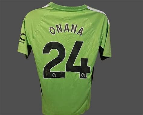 Andre Onana's Manchester United 2023/24 Signed Official Shirt - CharityStars