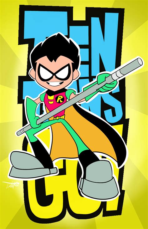 Robin Teen Titans Go! by jamart2013 on DeviantArt